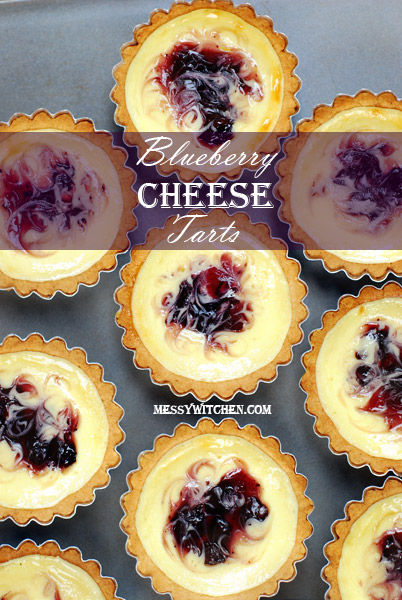Blueberry Cheese Tarts